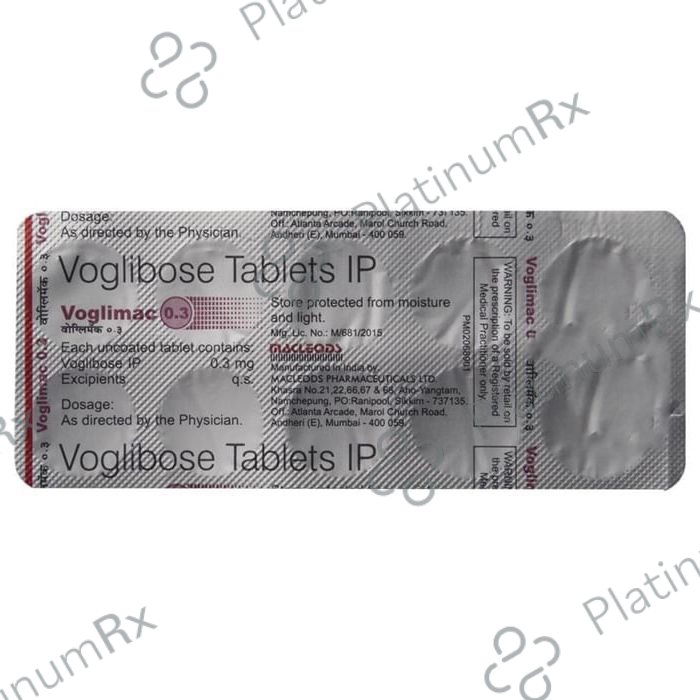 Voglimac 0.3mg Tablet 10s
