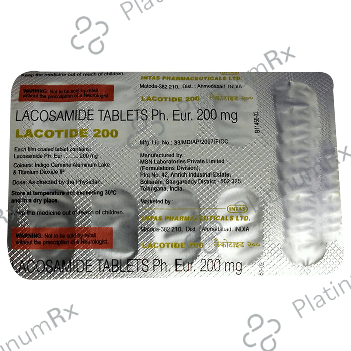 Lacotide 200mg Tablet 10s