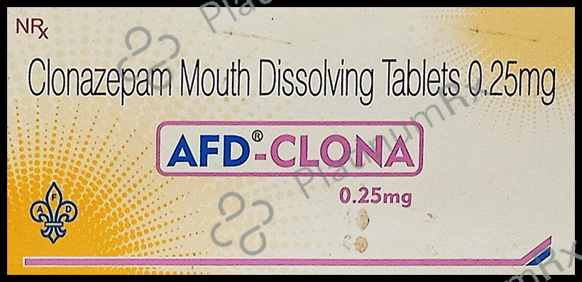 AFD-Clona 0.25mg Tablet MD