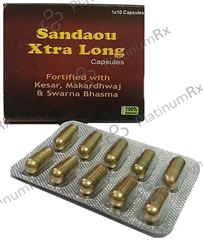 Cackle's Sandaou Xtra Long Capsule 10 capsules