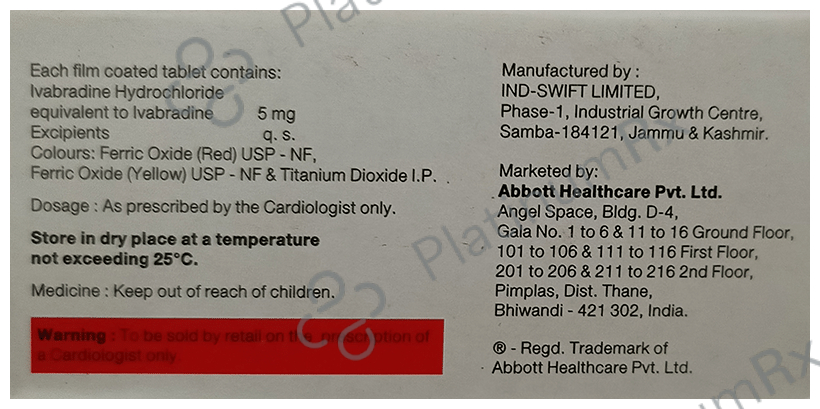 Ivabid 5mg Tablet 14s