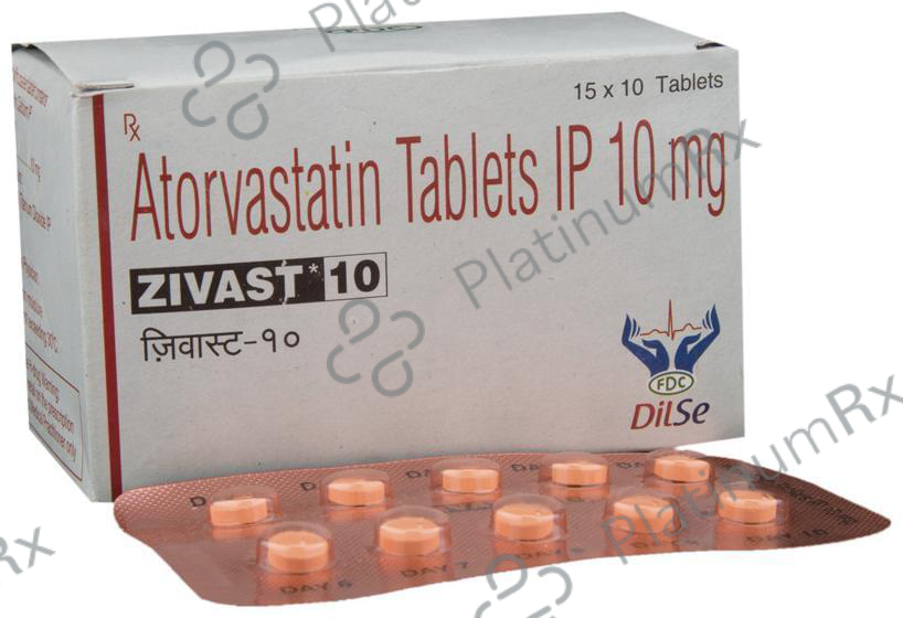 Zivast 10mg Tablet 10s