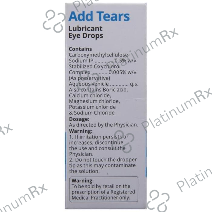 Add Tears Lubricant 0.5% Eye Drop 10ml