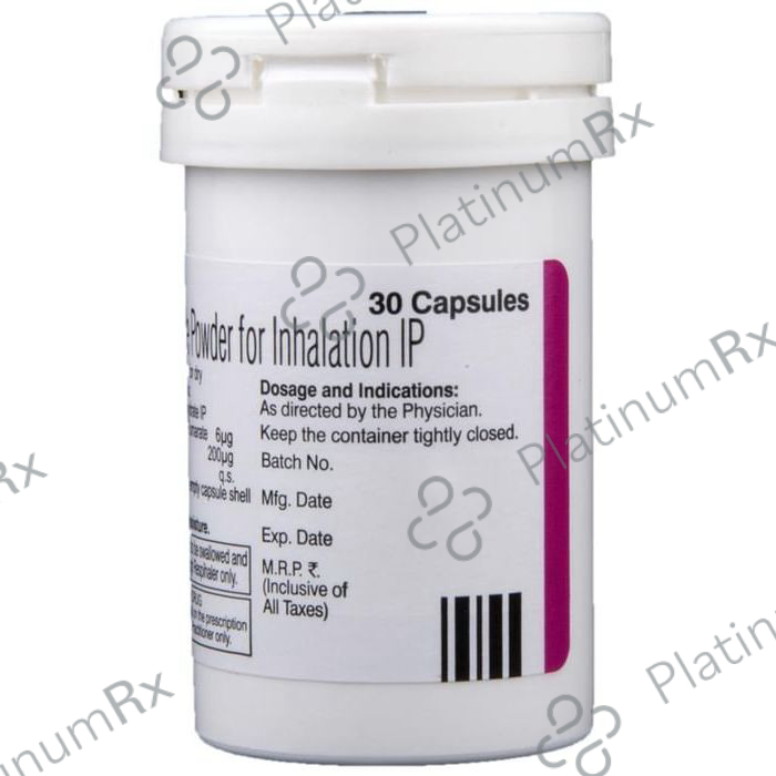 Formonide 200/60mcg Capsule 30s