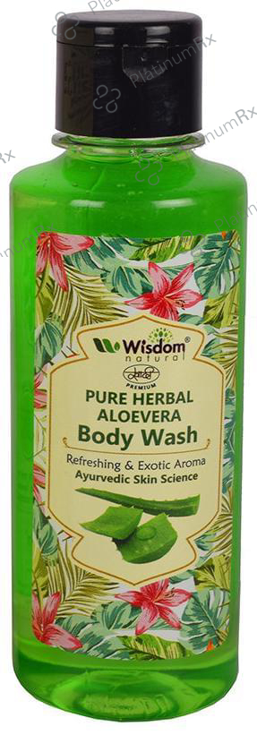 Wisdom Natural Pure Herbal Aloevera Body Wash