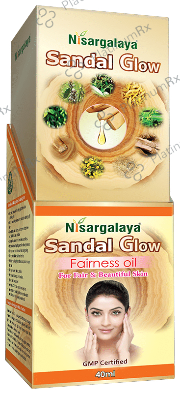 Nisargalaya Sandal Glow Fairness Oil