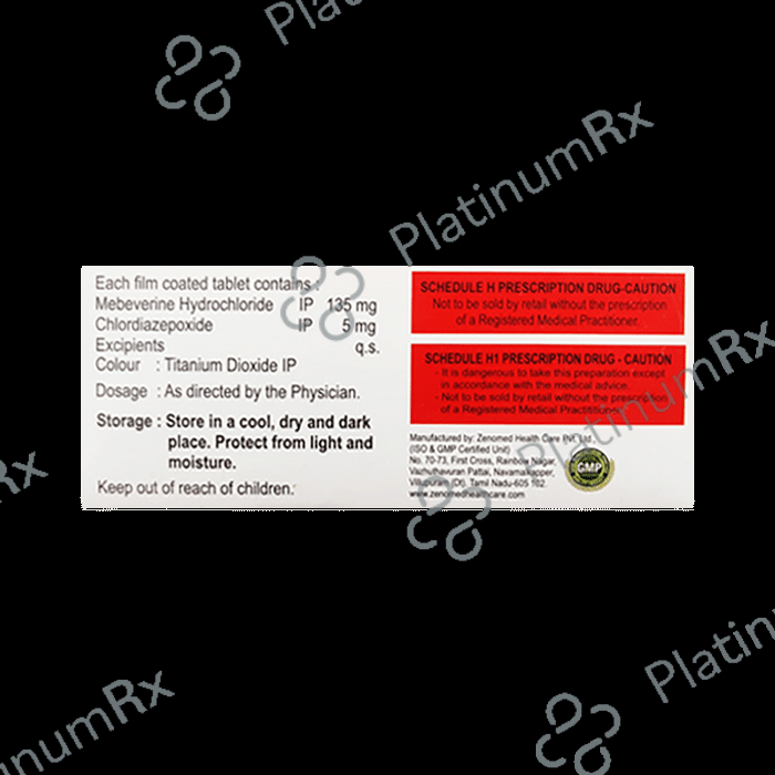 Mycolon C 135mg/5mg Tablet