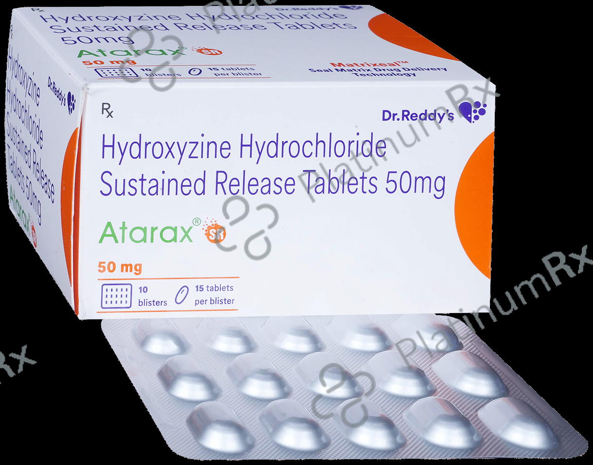 Atarax 50mg SR Tablet 15s
