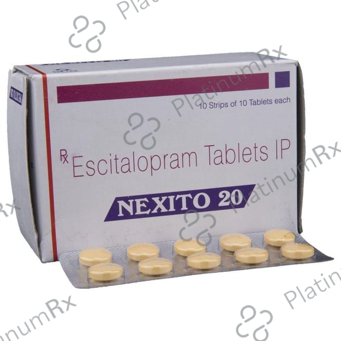 Nexito 20mg Tab 10s