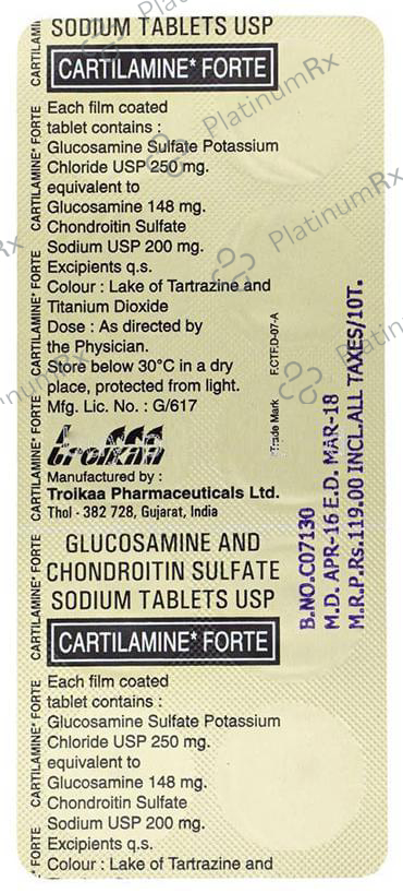 Cartilamine Forte Tablet