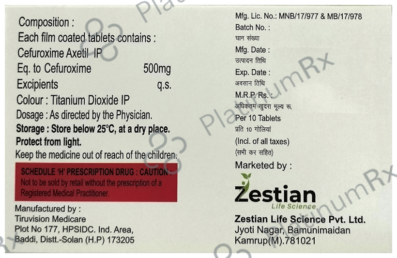 Telxime 500 Tablet