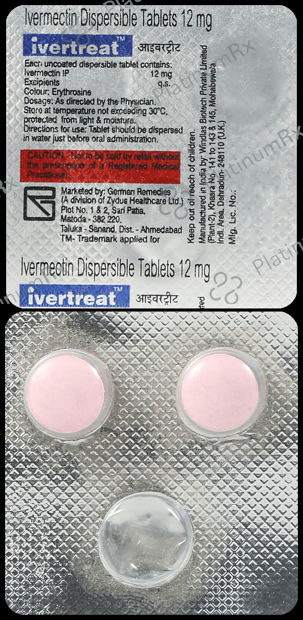 Ivertreat 12mg Tablet