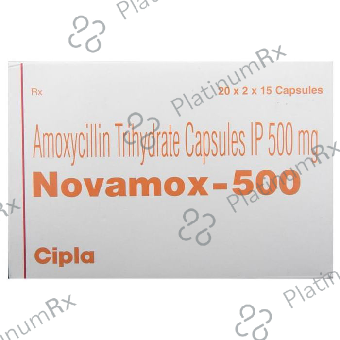 Novamox 500mg Capsule 15s