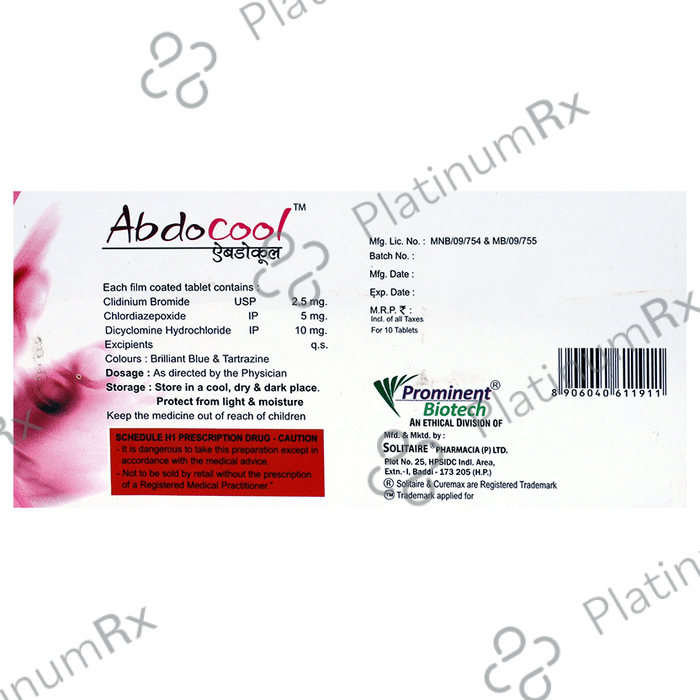 Abdocool Tablet