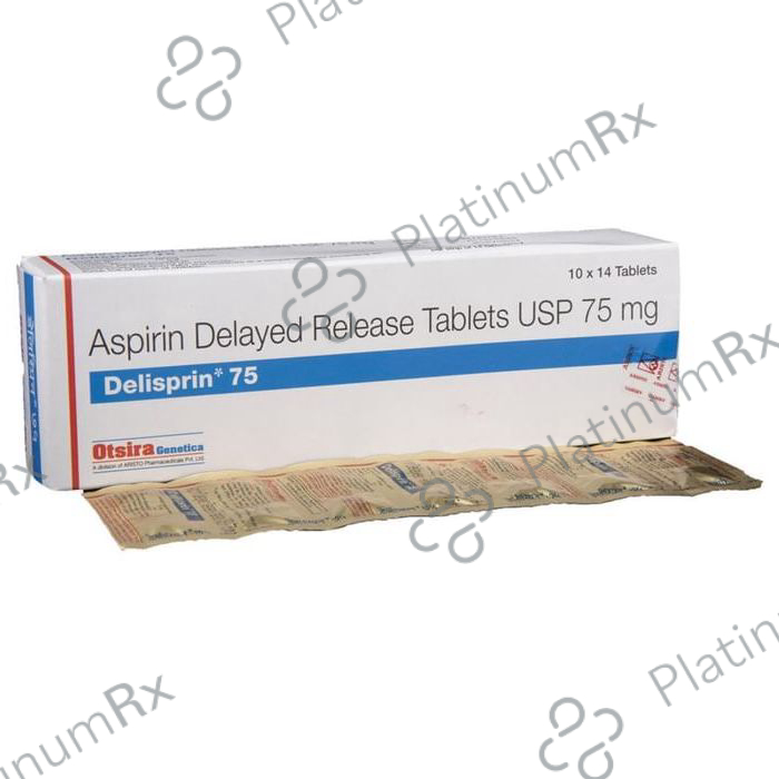 Delisprin 75mg Tablet 14s