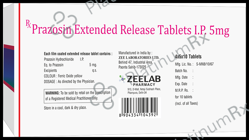 Zosimin 5 ER Tablet