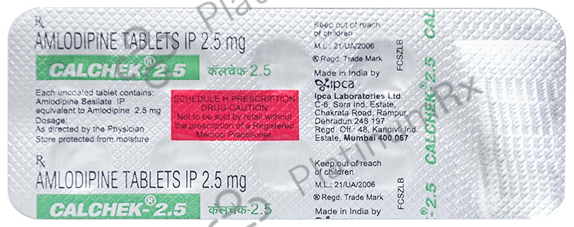 Calchek 2.5mg Tablet 10s
