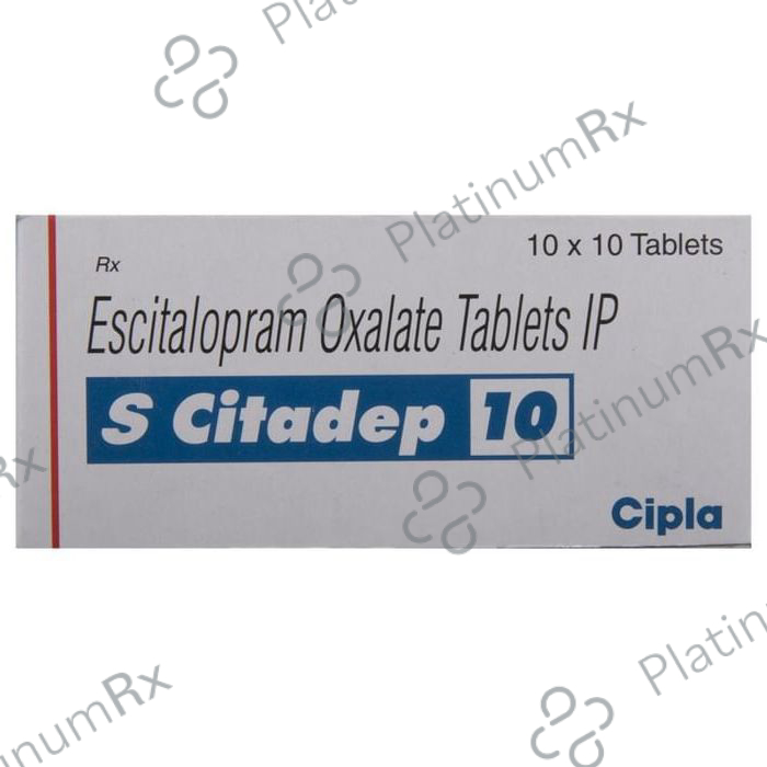S Citadep 10mg Tablet 10s