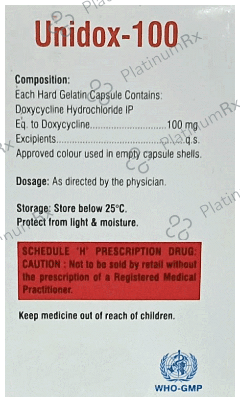 Unidox 100 Capsule