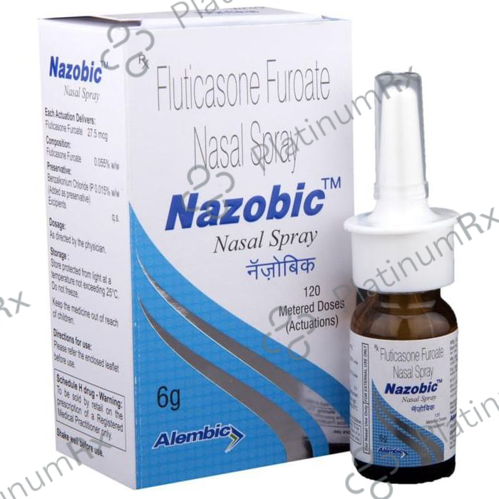 Nazobic 27.7mcg Nasal Spray 6gm