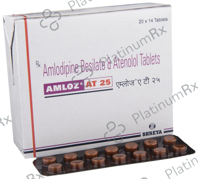 Amloz AT 5/25mg Tablet 14s
