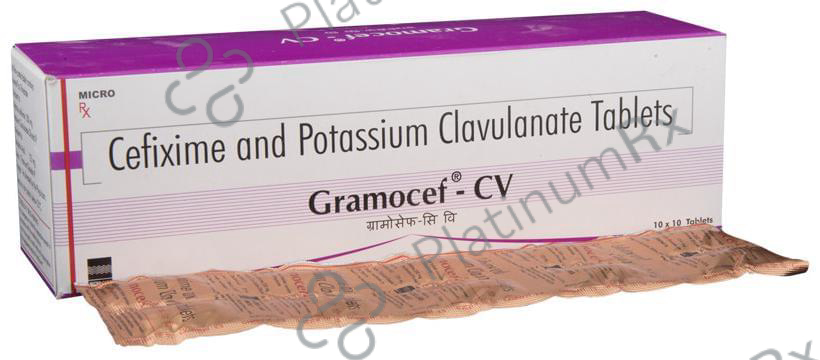 Gramocef CV 200/125mg Tablet 10s