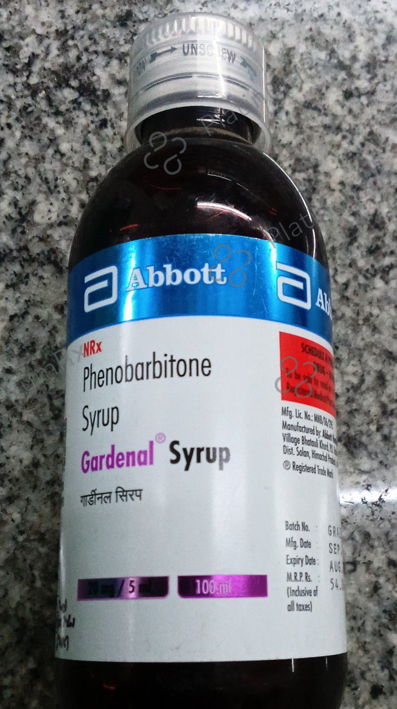 Gardenal 20mg Syrup 100ml