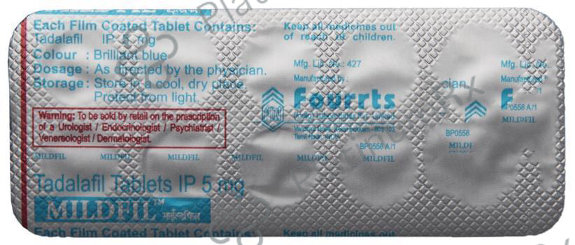Mildfil 5mg Tablet 10s
