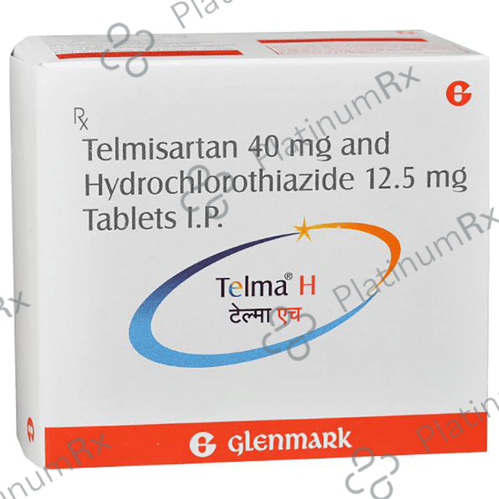 Telma H 40/12.5mg Tablet 15s