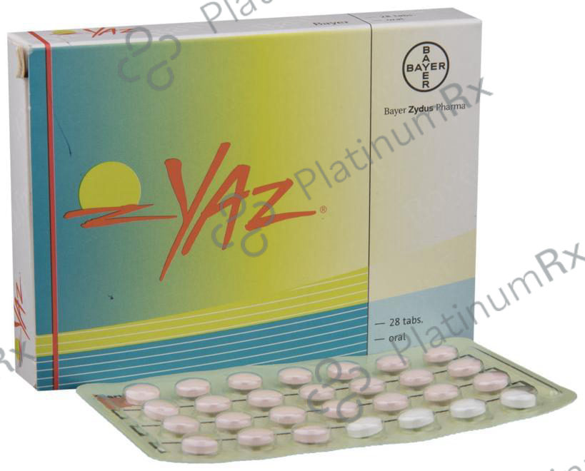 YAZ 3/0.02mg Tablet 28s