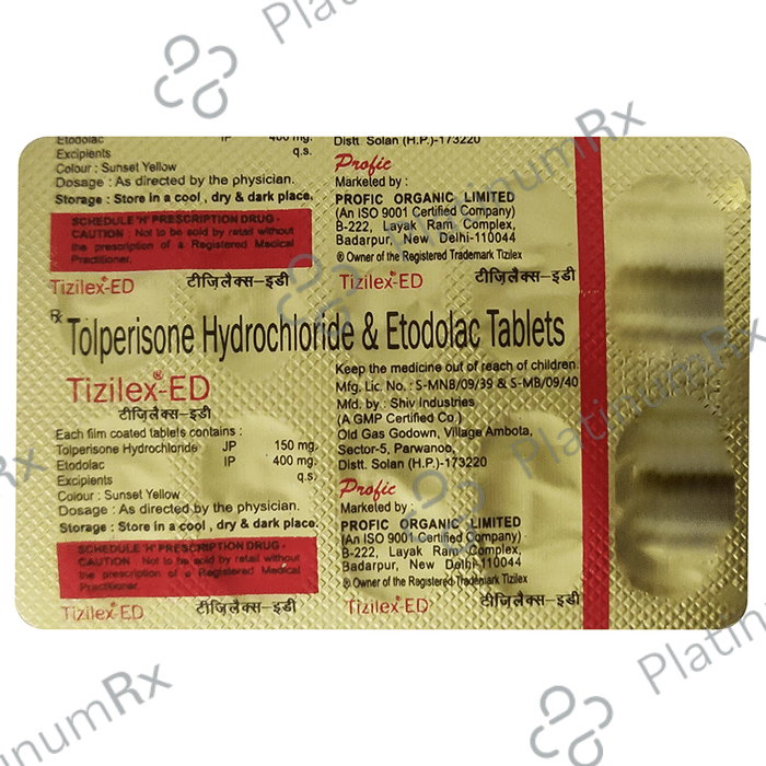 Tizilex-ED Tablet
