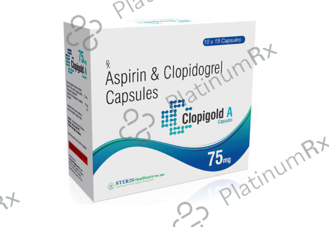 Clopigold A 75/75mg Capsule 15s