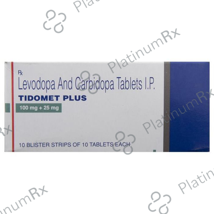 Tidomet Plus 25/100mg Tablet 10s