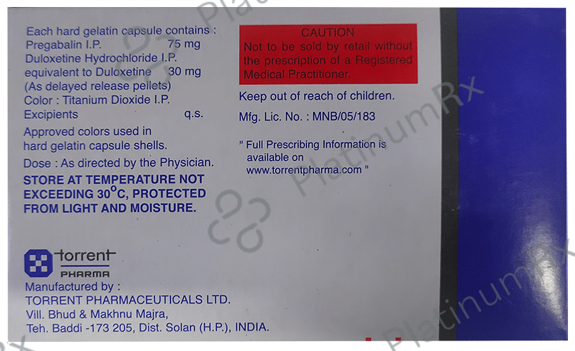 Pregeb D 75/30 Capsule