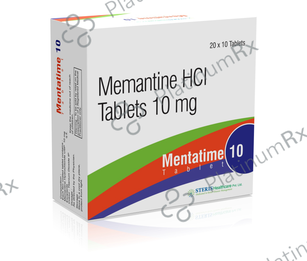 Mentatime 10mg Tab 10s