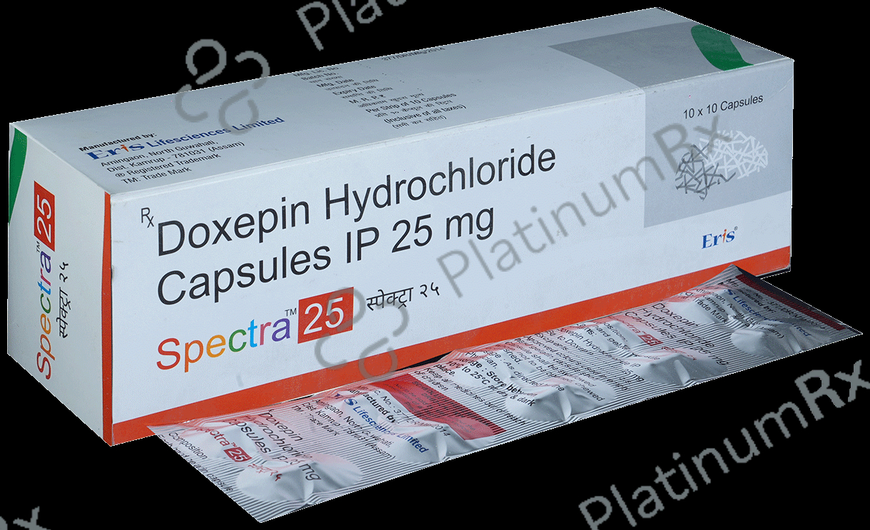 Spectra 25mg Capsule 10s