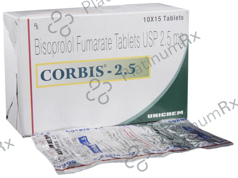 Corbis 2.5mg Tablet 15s