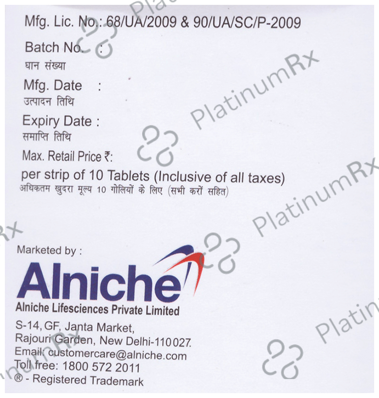 Alcofix Gold Tablet 10s