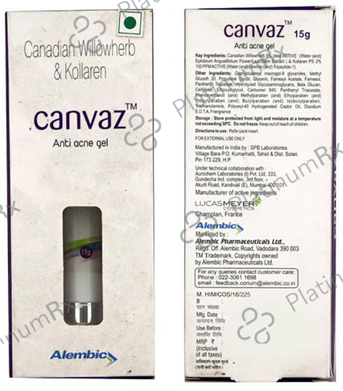 Canvaz Anti Acne Gel