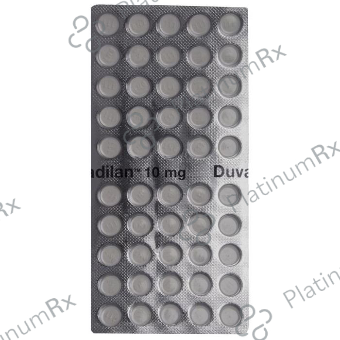 Duvadilan 10mg Tablet 50s