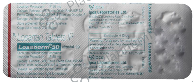 Losanorm 50mg Tablet 10s