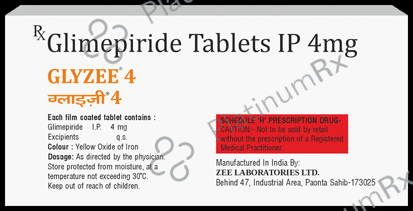 Glyzee 4 Tablet