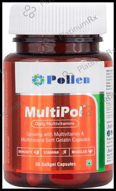 Pollen Multipol Daily Multivitamins Soft Gelatin Capsule