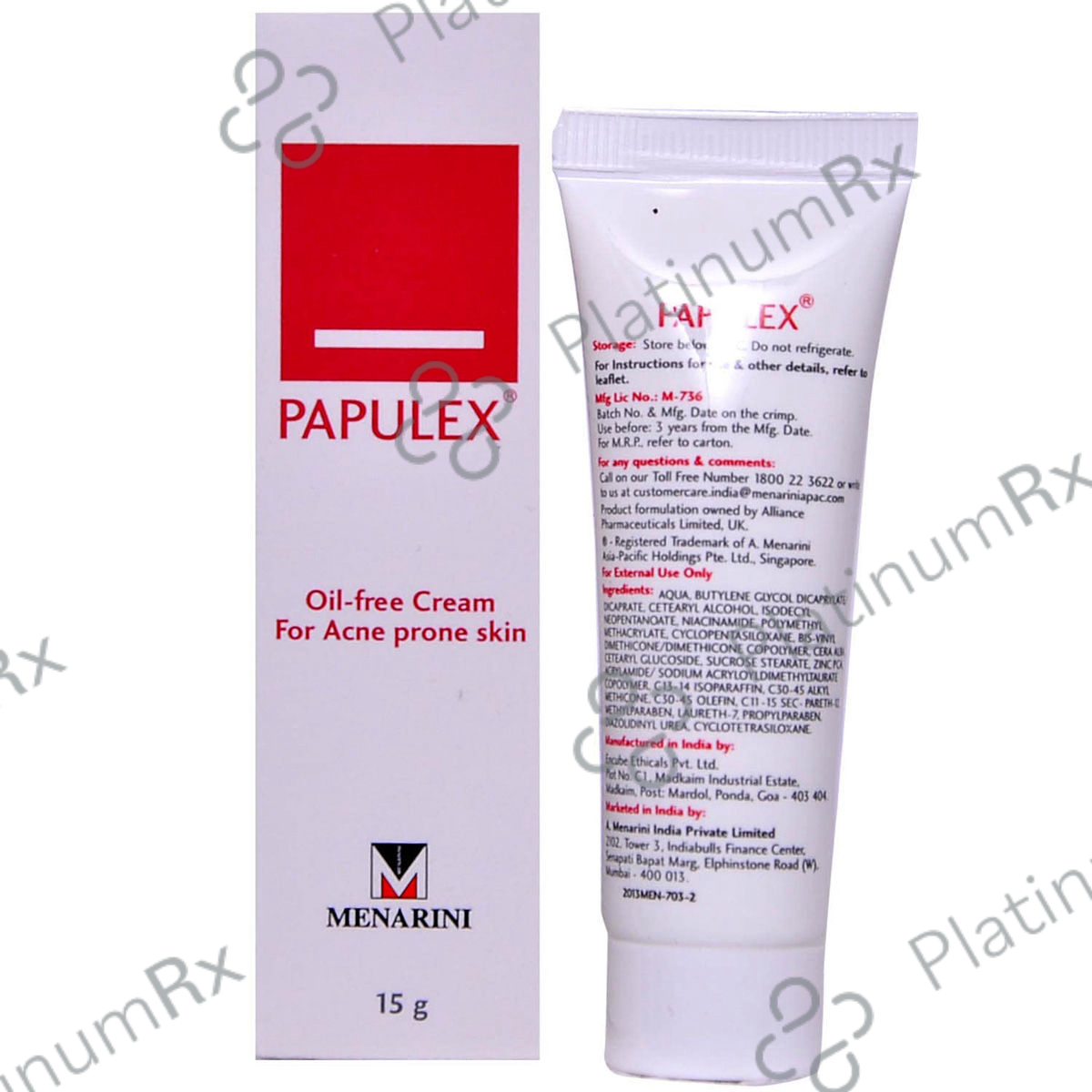 Papulex Cream 15gm