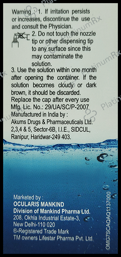 Lubistar 0.5% Eye Drop 10ml