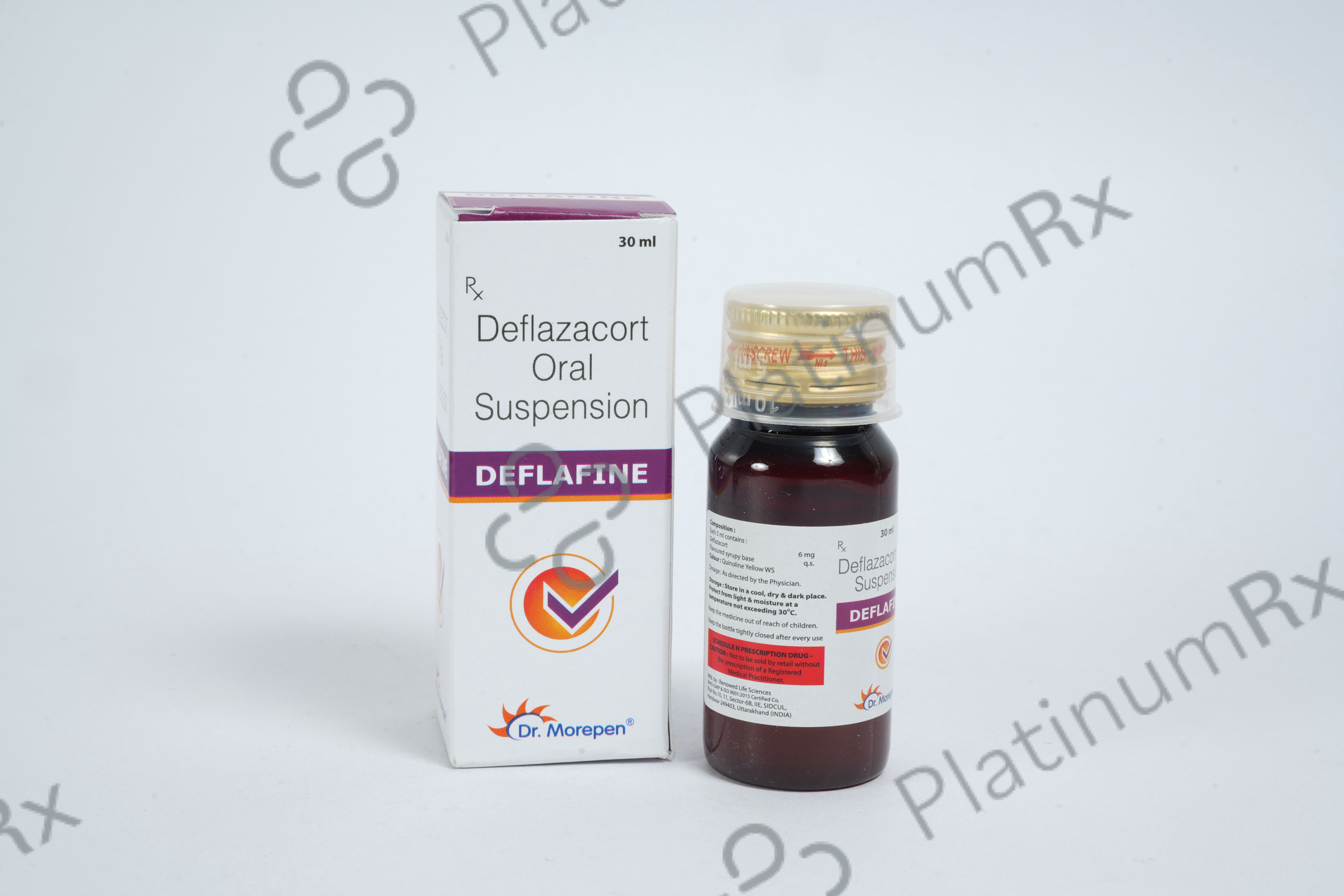 Deflafine 6mg Syrup 30ml