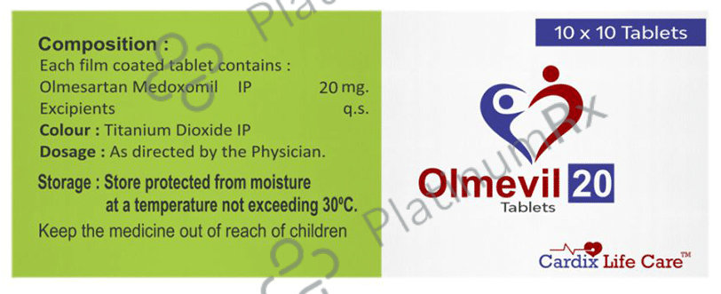 Olmevil 20mg Tablet