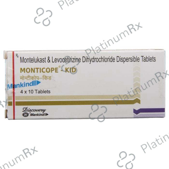 Monticope Kid 2.5/4mg Tablet 10s