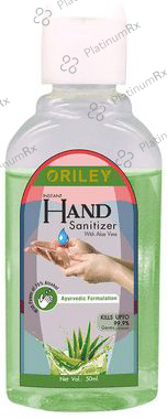 Oriley Instant Hand Sanitizer with Aloevera