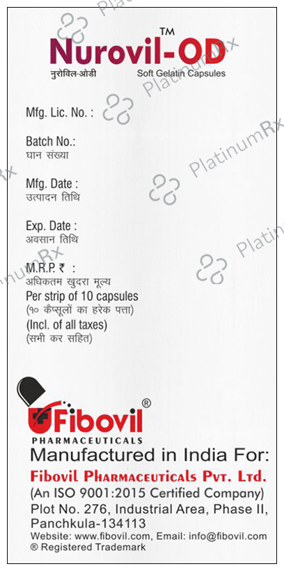 Nurovil-OD Soft Gelatin Capsule